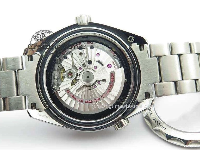 0710 Planet Ocean 2016 43.5mm SS Black Bezel BP 1:1 Best Edition Black Dial On SS Bracelet A GoodFit 8195